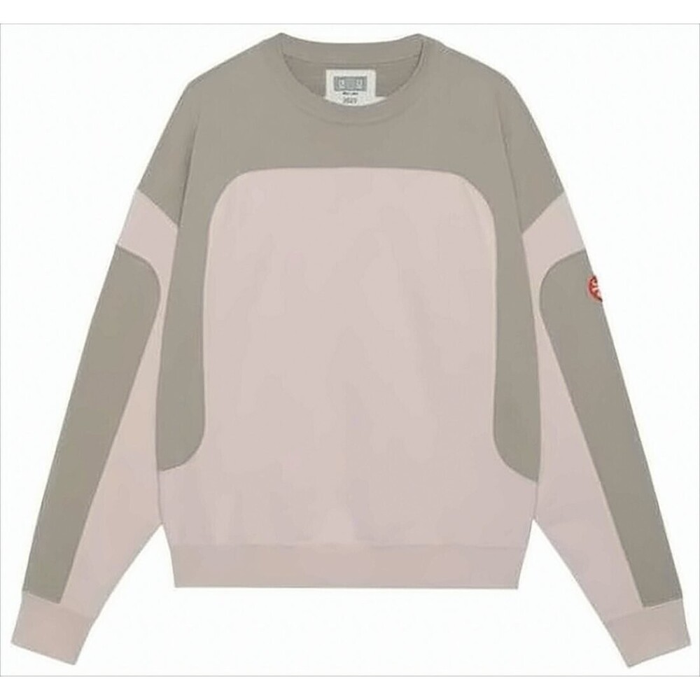 CAV EMPT Color-block Long-Sleeve T-Shirt with Graphic Detail